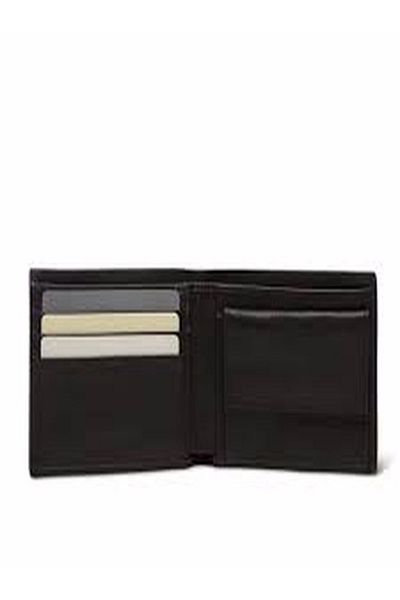 Timberland Black Men's Wallet - With Coin Pocket