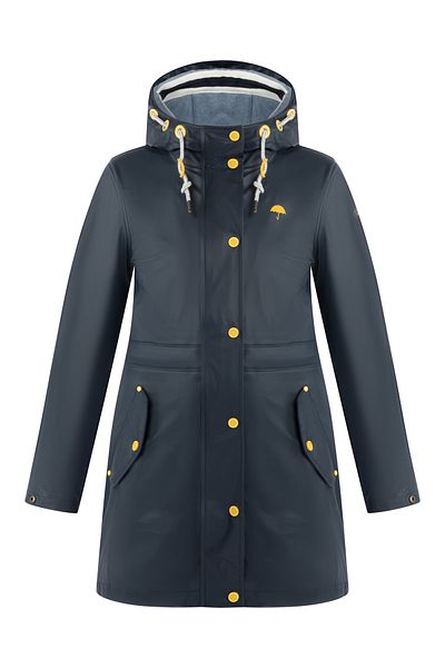Schmuddelwedda Regenjacke - Dunkelblau - Parka