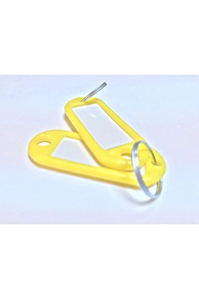 EBG İSTANBUL Breloc din plastic galben (100) buc