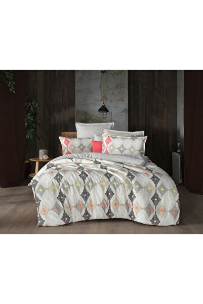 Sarev Elısta Flanel Nevresim Takımı King Size V1
