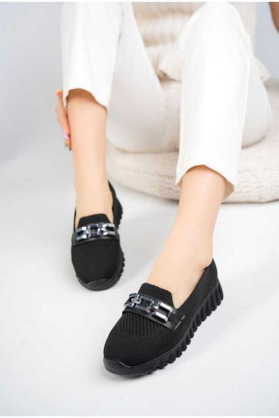 Aleza Shoes Pantofi sport casual pentru femei cu detaliu de lanț de sezon nou