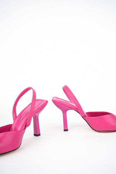 Buem Back Strap Heeled Women's Shoes