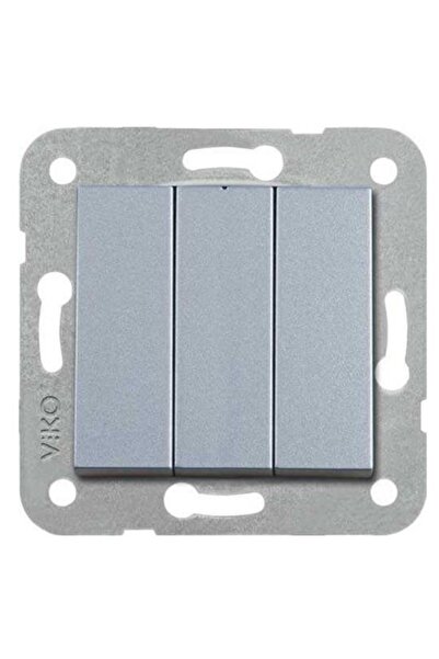 VİKO Artline Novella/trenda Cheie triplă argintie - fără cadru