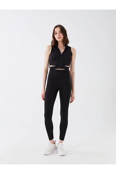 LC Waikiki Γυναικείο αθλητικό κολάν Xside Elastic Waist Plain Interlock