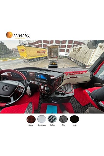 meriç cockpit design Meriç® Mercedes Actros Mp4 Ön Torpido Kaplama Maun 32 Pa...