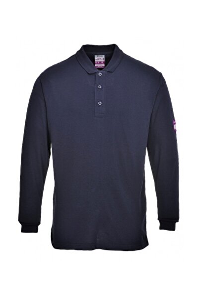 PORTWEST Sweatshirt Polo Neck Flame Retardant