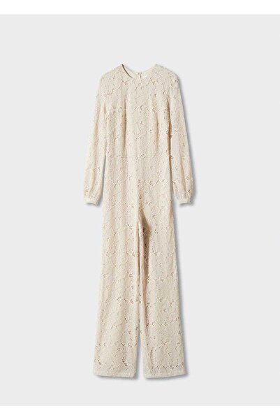 MANGO Woman Dantelli Uzun Tulum