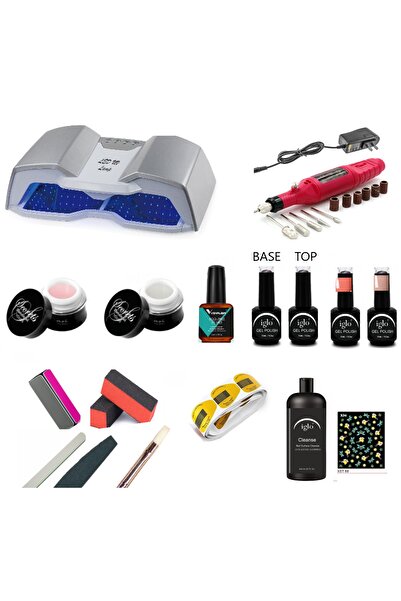 iglo Profesyonel Kalıcı Ojeli Jel Seti