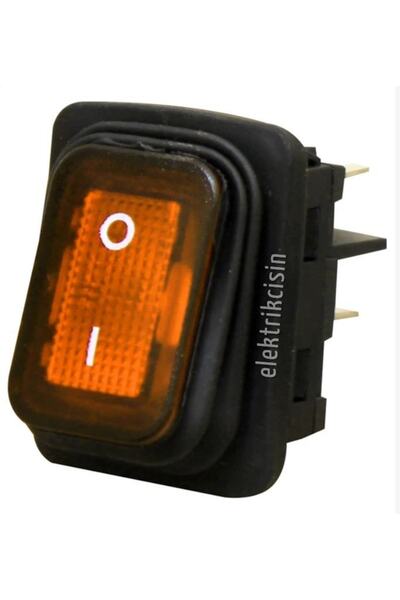 Ender مفتاح مضيء منفاخ كبير - أصفر