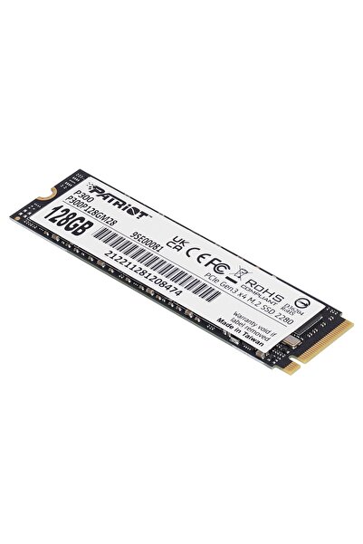 Patriot P300p128gm28 P300 Series 128gb 1600mb/600mb Pcıe 2280 M.2 Ssd Uyumlu