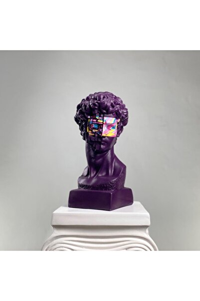 Hedgehog Art David "purple Pop" Heykel, Büyük Boy Heykel, Özel Tasarım Dekora...