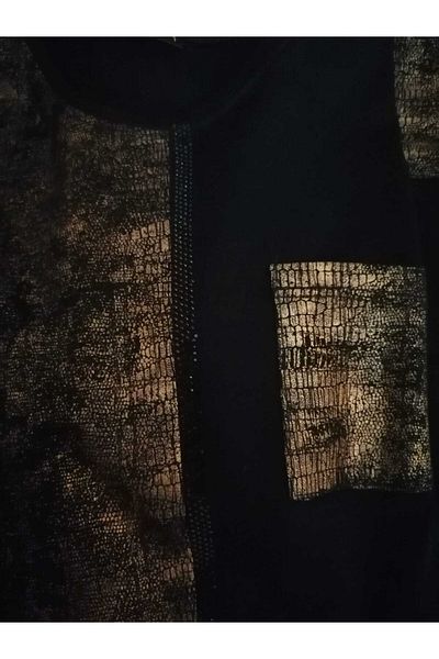anne moda ankara Βαμβακερό φόρεμα μεγάλου μεγέθους