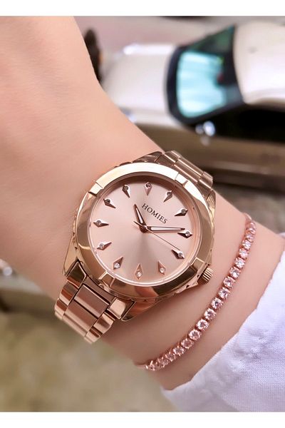 Homies Original Women's Wristwatch - 2 Years Warranty, Bracelet Gift, 3 Atm Waterproof