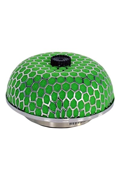 Temiz Pazar Ses & Performans Arttırıcı Açık Hava Filtresi Mantar Tip Yeşil +6...
