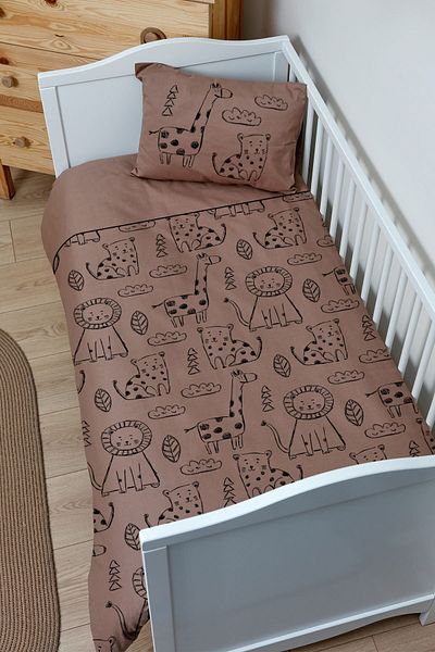 Tuğba Kuğu Linen Duvet Cover Set - Single (160x220)