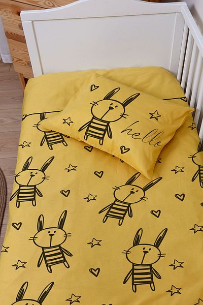 Tuğba Kuğu Linen Duvet Cover Set - Single (160x220)