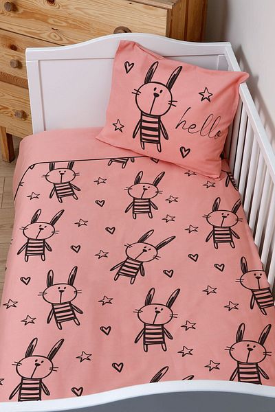 Tuğba Kuğu Linen Duvet Cover Set - Single (160X220)