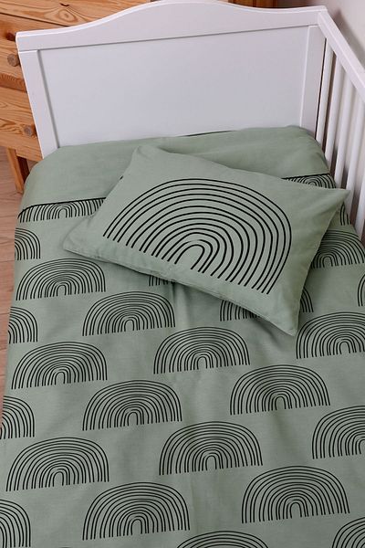 Tuğba Kuğu Linen Duvet Cover Set - Single (160X220)