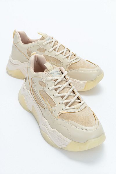 Luvi 65100 Beige Skin Damen-Sportschuhe