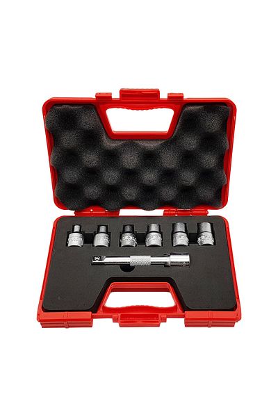 İzeltaş Star Torx End Socket Set 1/2" Set of 7