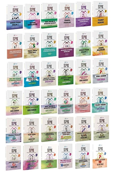 Finansed Yayınları Finansed Spk Düzey 3 Konu + Soru + Deneme 36 Lı Set