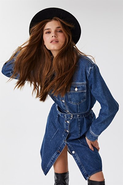 Lee Cooper Julia Kadın Jean Elbise