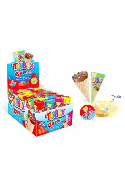 Toybox Cornet Çikolata Gofret 24'lü Paket