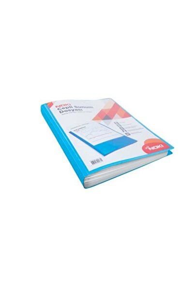 Noki 20 Mixed Color Leaf Pockets Presentation Binder