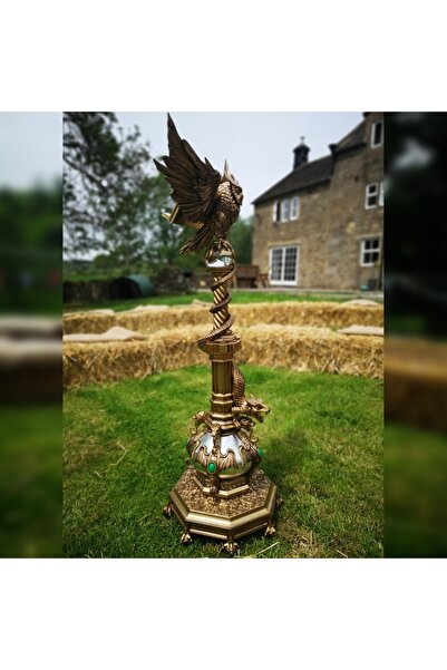 TuransoyCraft Dumbledore'un Hogwarts'taki Baykuş Kürsüsü Harry Potter (150 Cm Boyunda)