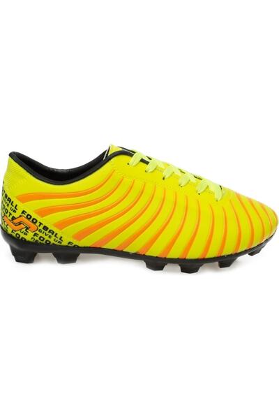 Jump Men's Fg Neon Yellow Football Cleats Shoes