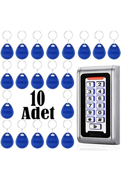 Electrimax P110 Rfid Elektronik Şifreli Kartlı Kapı Açma Kilit - 10 Tag