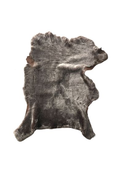Lndr Real Sheepskin with Short Hair - Natural Short Hair Natural Black Sheepskin - Natural Post Mat