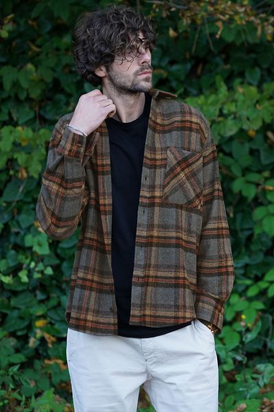 Etikmen Shirt - Gray - Regular fit