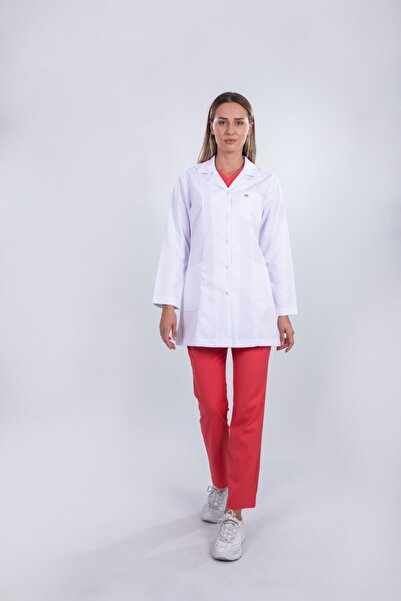 monotıp Guler mono |   Șorț de lungime medie, șorț de medic, mânecă lungă