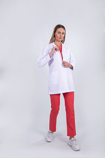 monotıp Mono Yaka | Orta Boy Önlük,doktor Önlüğü,uzun Kol