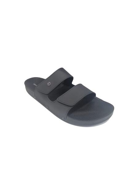 Pierre Cardin 7039 Siyah 45-46-47 Numara Cırtlı Erkek Terlik