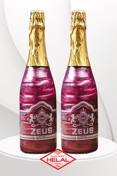 OS ZEUS Alkolsüz Şampanya* Parti Içeceği - 2'li Paket - 2x Böğürtlen