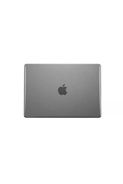 UnDePlus Apple Macbook 13.3' Air M1 A2337 Kılıf Kristal Ön Arka Şeffaf Kapak