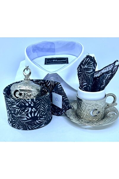 B'lazzotti Woven Handkerchief Tie