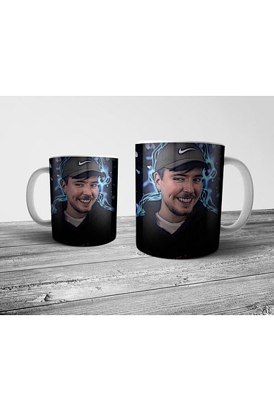 Pixxa MrBeast Mug Cup Model 6