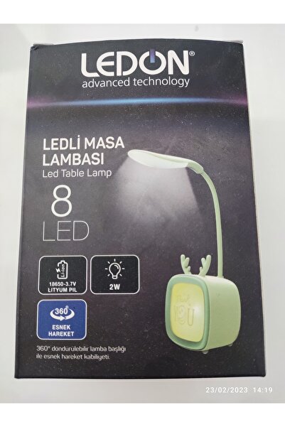 LEDON Şarjlı Ledli Masa Lambası