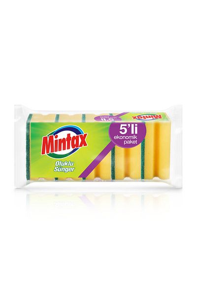 Mintax Corrugated Sponge 5 pcs