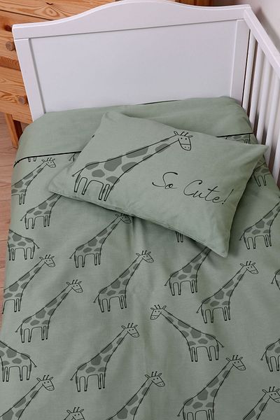 Tuğba Kuğu Linen Duvet Cover Set - Single (160x220)