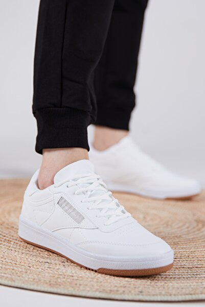 Tonny Black Sneakers - White - Flat