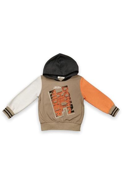 Çikoby Boy's Winter, Cotton, Hooded Comfortable Cut Sweatshirt