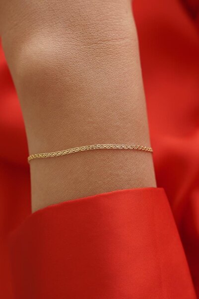 ALTINTAŞ KUYUMCULUK Baby Sepet Zincir Altın Bileklik