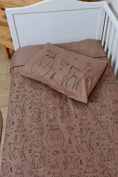 Tuğba Kuğu Linen Duvet Cover Set - Single (160x220)