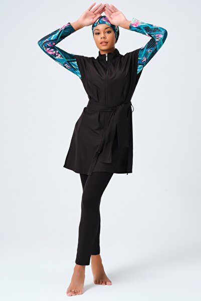 ALFASA Costum de baie Hijab cu centură