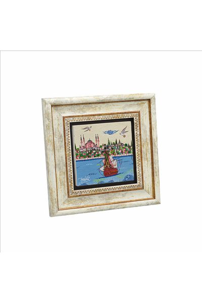 Sadrazam Moscheea Hagia Sofia Imprimată Pictură Naturală 20cmx20cm Krt-008