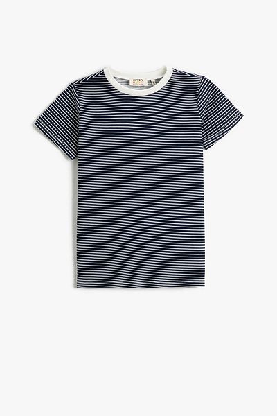 Koton Μπλουζάκι με κοντό μανίκι Boy's Crew Neck 3skb10064tk